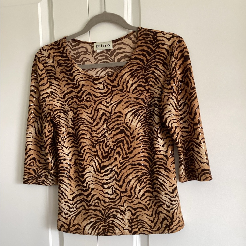 Animal Print Top